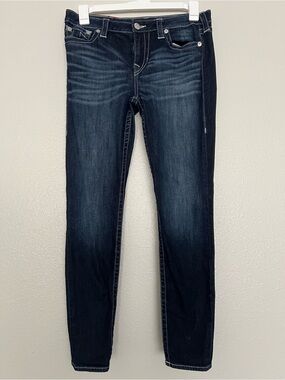 True Religion Dark Indigo Skinny Jeans